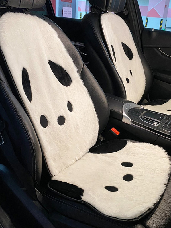 Κάλυμμα μαξιλαριού καθίσματος αυτοκινήτου Universal 2022 Four Seasons Winter Plush Cartoon Ins Fashion