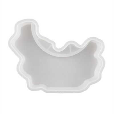 Nepravilno ogledalo za šminkanje Kalup od kristalne epoksidne smole Geometrijsko ogledalo uz krevet Silikonski kalupi DIY alati za lijevanje ukrasa