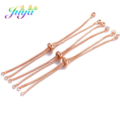 Juya DIY 5db nagykereskedelmi Micro Pave cirkon korona fiú lány csatlakozó bűbáj kellékek kézzel készített karkötő fülbevaló ékszer készítéshez