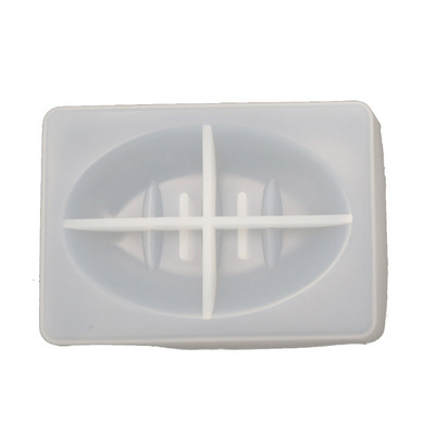 Ръчно изработена кутия за сапун Силиконова форма Сапунена тава Тава за отливане от смола Пръстени от епоксидна смола Държачи за чинии Смола за сапунена тава Форми