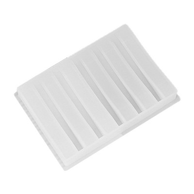 Ръчно изработена кутия за сапун Силиконова форма Сапунена тава Тава за отливане от смола Пръстени от епоксидна смола Държачи за чинии Смола за сапунена тава Форми