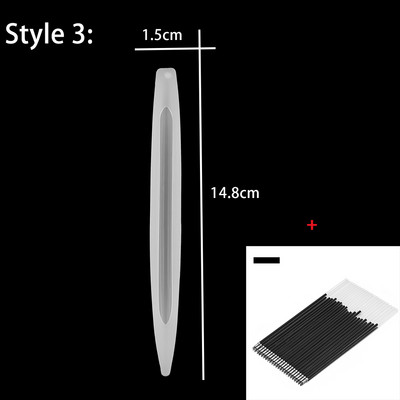Suport pentru pix Matrite din silicon Pen Matriz din rasina epoxidica pentru bricolaj Artizanat din rasina epoxidica Turnare Mucegai Instrumente de fabricare a bijuterii
