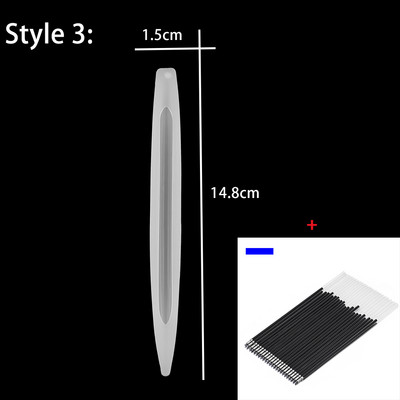 Suport pentru pix Matrite din silicon Pen Matriz din rasina epoxidica pentru bricolaj Artizanat din rasina epoxidica Turnare Mucegai Instrumente de fabricare a bijuterii