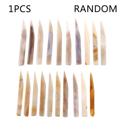 Magic Faux Agate Knife Burnisher Instrument manual de lustruit pentru bijuterii din aur și șpan