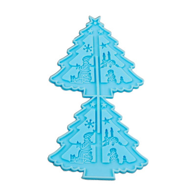 Pandantive pentru brad de Crăciun, matriță din silicon, fulg de nea, cu cinci colțuri, clopot, matriță din rășină epoxidică, artizanat, instrumente de turnare