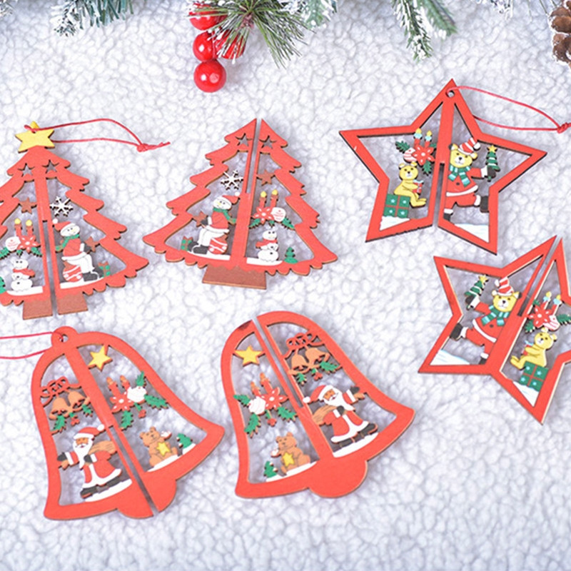 Pandantive pentru brad de Crăciun, matriță din silicon, fulg de nea, cu cinci colțuri, clopot, matriță din rășină epoxidică, artizanat, instrumente de turnare