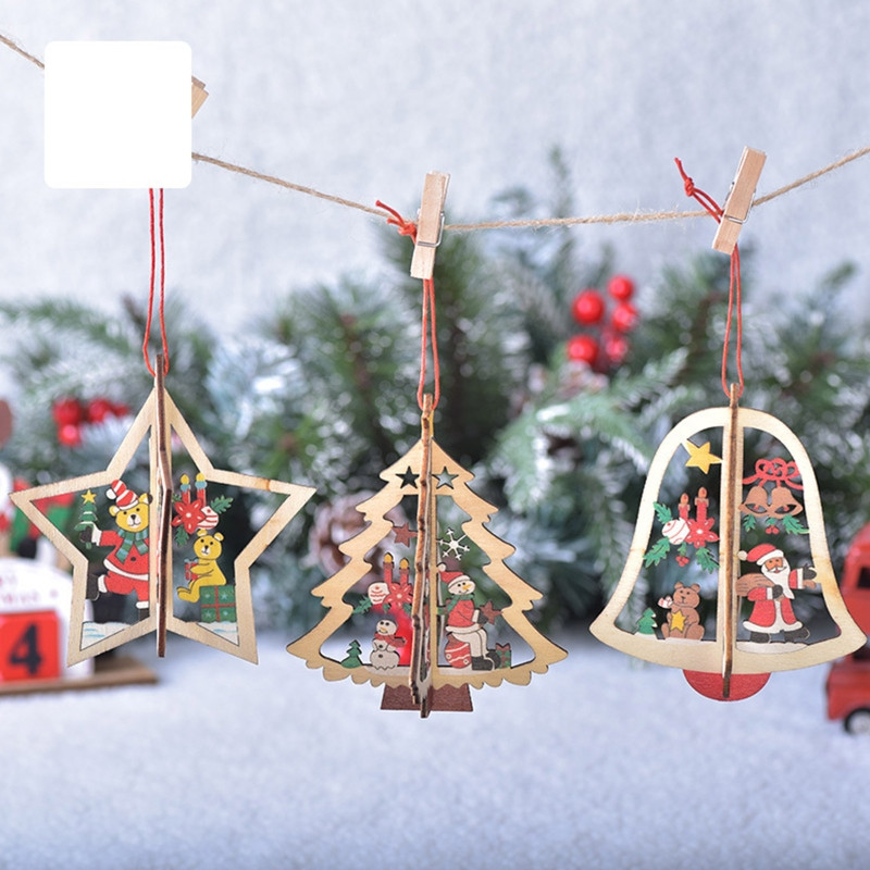 Pandantive pentru brad de Crăciun, matriță din silicon, fulg de nea, cu cinci colțuri, clopot, matriță din rășină epoxidică, artizanat, instrumente de turnare