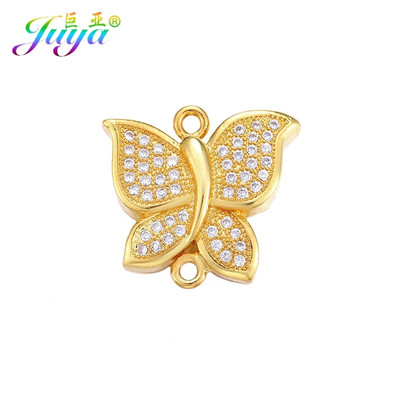 Juya DIY, bijuterii de modă, descoperiri, 2 bucle, creative, rotunde, flori de trandafir, conectori, accesorii pentru brățară, cercei, lucrați manual