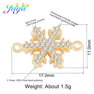 Juya DIY, bijuterii de modă, descoperiri, 2 bucle, creative, rotunde, flori de trandafir, conectori, accesorii pentru brățară, cercei, lucrați manual