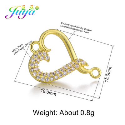 Juya DIY, bijuterii de modă, descoperiri, 2 bucle, creative, rotunde, flori de trandafir, conectori, accesorii pentru brățară, cercei, lucrați manual