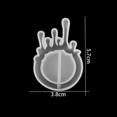 Kawaii Shaker szilikon forma UV epoxigyanta formák játékkonzol Cat Paw Star barkácsolás kulcstartó medál ékszer készítési kellékeihez
