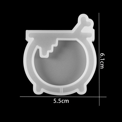 Kawaii Shaker szilikon forma UV epoxigyanta formák játékkonzol Cat Paw Star barkácsolás kulcstartó medál ékszer készítési kellékeihez