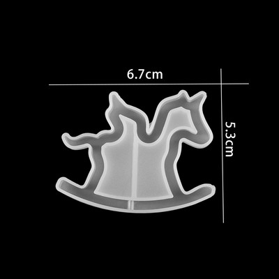 Kawaii Shaker szilikon forma UV epoxigyanta formák játékkonzol Cat Paw Star barkácsolás kulcstartó medál ékszer készítési kellékeihez