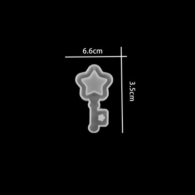 Kawaii Shaker szilikon forma UV epoxigyanta formák játékkonzol Cat Paw Star barkácsolás kulcstartó medál ékszer készítési kellékeihez