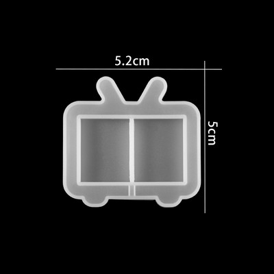 Kawaii Shaker szilikon forma UV epoxigyanta formák játékkonzol Cat Paw Star barkácsolás kulcstartó medál ékszer készítési kellékeihez