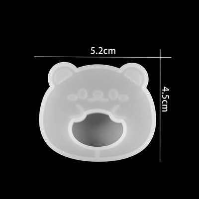 Kawaii Shaker szilikon forma UV epoxigyanta formák játékkonzol Cat Paw Star barkácsolás kulcstartó medál ékszer készítési kellékeihez