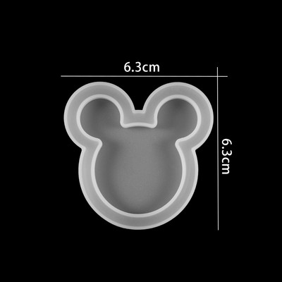 Kawaii Shaker szilikon forma UV epoxigyanta formák játékkonzol Cat Paw Star barkácsolás kulcstartó medál ékszer készítési kellékeihez