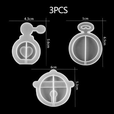 Kawaii Shaker szilikon forma UV epoxigyanta formák játékkonzol Cat Paw Star barkácsolás kulcstartó medál ékszer készítési kellékeihez
