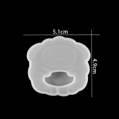Kawaii Shaker szilikon forma UV epoxigyanta formák játékkonzol Cat Paw Star barkácsolás kulcstartó medál ékszer készítési kellékeihez