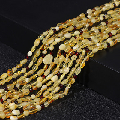 Veleprodaja prirodnog jantara, perle od dragog kamenja, ovalnog kvadrata, nepravilnog oblika, ljekovita perla od pčelinjeg voska za energetski pribor za izradu nakita