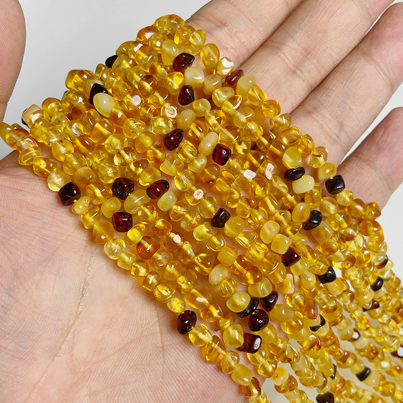 Veleprodaja prirodnog jantara, perle od dragog kamenja, ovalnog kvadrata, nepravilnog oblika, ljekovita perla od pčelinjeg voska za energetski pribor za izradu nakita