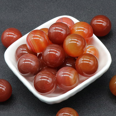 yachu Természetes Kő Kerek Golyó Lyuk nélkül Kerek Gyöngy Diy Kis Golyó Barkácsolás Nyaklánc Karkötő Ékszer készítés Ajándék Méret 20mm