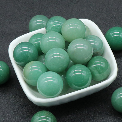 yachu Természetes Kő Kerek Golyó Lyuk nélkül Kerek Gyöngy Diy Kis Golyó Barkácsolás Nyaklánc Karkötő Ékszer készítés Ajándék Méret 20mm