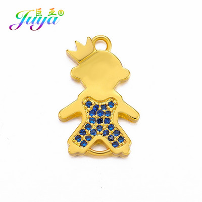 Juya DIY Κοσμήματα Εξαρτήματα Χειροποίητα Γούρια Mama Girl Angel Connectors Αξεσουάρ για βραχιόλι Υλικό κατασκευής κολιέ