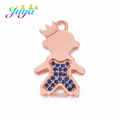 Juya DIY Κοσμήματα Εξαρτήματα Χειροποίητα Γούρια Mama Girl Angel Connectors Αξεσουάρ για βραχιόλι Υλικό κατασκευής κολιέ