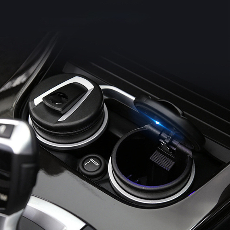 1 tk auto tuhatoosikast LED valgus ABS metallist tass kaasaskantav tuhatoos