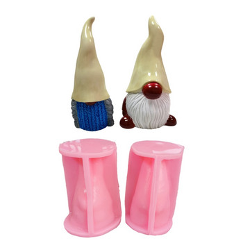 3D Gnomes Εποξειδική Ρητίνη Καλούπι Αρωματοθεραπείας Γύψινο Σαπούνι Καλούπι σιλικόνης DIY Crafts Χριστουγεννιάτικα στολίδια σπιτιού Διακοσμήσεις Εργαλείο χύτευσης