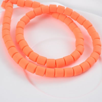 7 mm kb. 100 db 11 színű ellipszis agyag gyöngyök polimer agyag távtartó Laza kézzel készített gyöngyök nyaklánchoz barkács karkötő kiegészítők