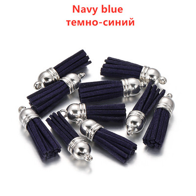 10/20/60 db 38mm-es bőr bojt rojt kulcstartó pánt ékszer szál rojt velúr bojt kulcstartó barkács ékszer kiegészítőkhöz