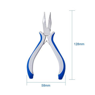 Anglies plieno papuošalų replės „pasidaryk pats“ įrankis apvalios nosies šoninės pjovimo replės Vielos pjaustytuvas Sulenktas nosies šoninis pjovimo replės papuošalų kūrimo įrankis