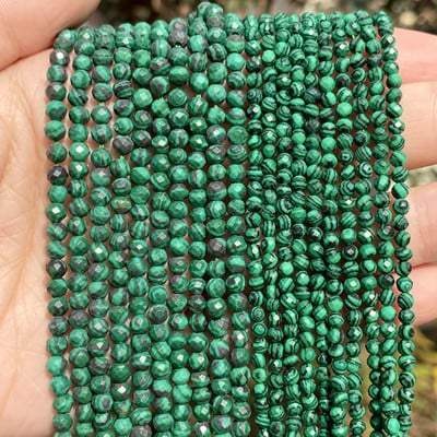 2 mm-es 3 mm-es 4 mm-es természetes kőből készült gyöngyök, csiszolt színes turmalin lapis lazuli opál kerek gyöngyök ékszerkészítéshez, 15" barkács karkötő