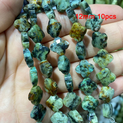 Veleprodajne perle od prirodnog kamena afričke tirkizne fasetirane okrugle četvrtaste ovalne mat plosnate rondelle za izradu nakita DIY narukvica