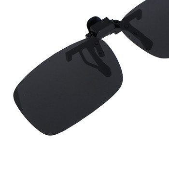 1 PC висококачествени унисекс очила за шофиране със закопчаване с поляризирани дневни нощни очила с отварящи се лещи UV400 слънчеви очила за каране навън
