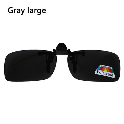 1 dators augstas kvalitātes unisex piespraužamas polarizētas dienas nakts redzamības paceļamas lēcas braukšanas brilles UV400 braukšanas saulesbrilles ārpus telpām