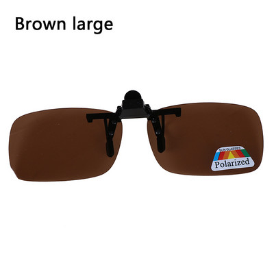 1 dators augstas kvalitātes unisex piespraužamas polarizētas dienas nakts redzamības paceļamas lēcas braukšanas brilles UV400 braukšanas saulesbrilles ārpus telpām