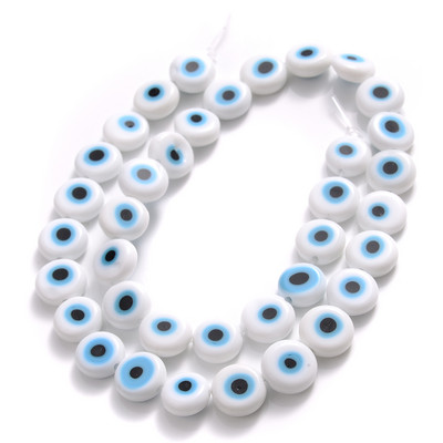 6/8/10mm margele rotunde, rotunde, de sticlă smălțuită multicoloră, pentru realizarea de bijuterii, bricolaj, accesorii pentru colier, brățări