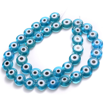 6/8/10mm margele rotunde, rotunde, de sticlă smălțuită multicoloră, pentru realizarea de bijuterii, bricolaj, accesorii pentru colier, brățări