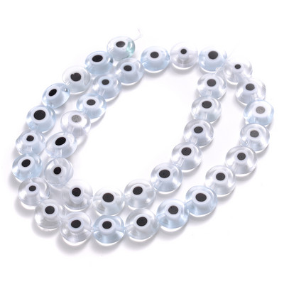 6/8/10mm margele rotunde, rotunde, de sticlă smălțuită multicoloră, pentru realizarea de bijuterii, bricolaj, accesorii pentru colier, brățări