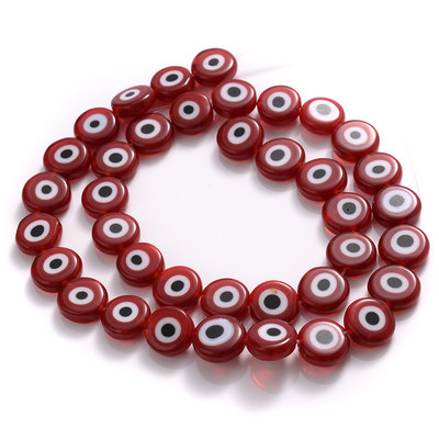 6/8/10mm margele rotunde, rotunde, de sticlă smălțuită multicoloră, pentru realizarea de bijuterii, bricolaj, accesorii pentru colier, brățări