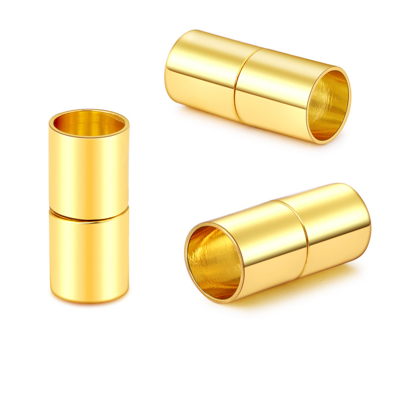 Magnetiniai užsegimai 3 4 5 6 7 8 10 12 14 15 mm odiniai laido jungtys apyrankėms papuošalams Rasti priedai