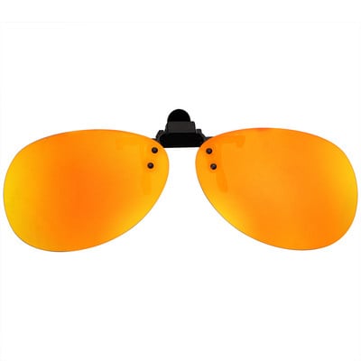 YOSOLO Γυαλιά οδήγησης αυτοκινήτου Anti-UVA UVB Polarized Sun Glasses Driving Night Vision Lens Clip σε γυαλιά ηλίου Εσωτερικά αξεσουάρ