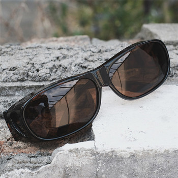 Polarized γυαλιά ηλίου που εφαρμόζουν πάνω από γυαλιά ματιών Γυαλιά ασπίδας οδήγησης γυαλιά ψαρέματος αθλητικά γυαλιά ηλίου Γυαλιά νυχτερινής όρασης