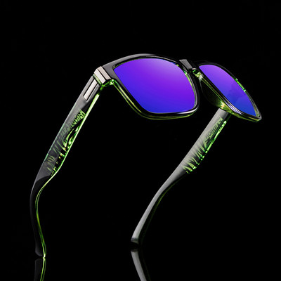 Υπαίθρια αθλητικά Polarized Γυαλιά ηλίου Ανδρικά τετράγωνα γυαλιά ηλίου οδήγησης Ανδρικά γυαλιά ηλίου Vintage επικάλυψης UV400 Shades Oculos De Sol