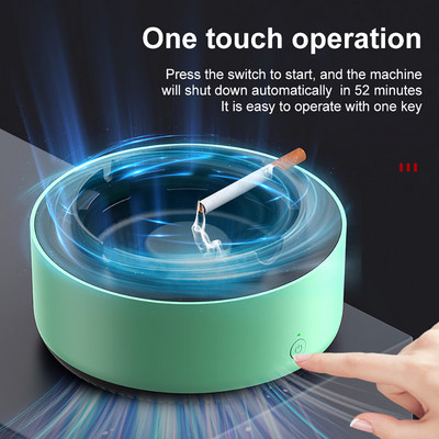 Multipurpose Ashtray Air Purifier Anion Purification Practical Ash Ashtrays Portable Gadgets House Accessories for Family Office