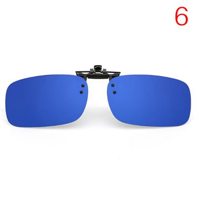 Υψηλής ποιότητας 1pc UV400 Clip On Blue Light Filter Blocking Glass Computer Computer Anti-Blue Light Anti UV Strain Relief
