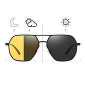 Nakts redzamības vadītāja aizsargbrilles Nakts automašīnas redzamības autovadītāja brilles pret atspīdumu braukšanai naktī, uzlabotas gaismas brilles Automašīnu piederumi